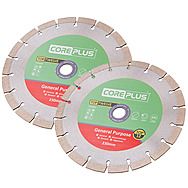 CorePlus 230mm Diamond Blade Twin Pack