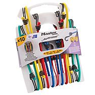 Masterlock 3043EURDAT 10 Piece Twin Wire Bungee Set