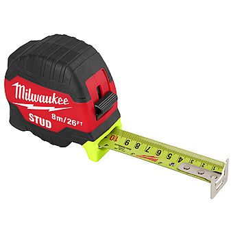 Milwaukee Stud GenIII 8m/25' Measuring Tape Measure | 4932498766