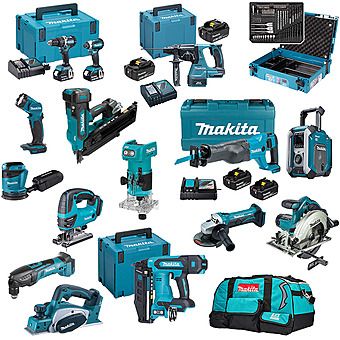 Makita 15 Piece 18V Monster Power Tool Kit