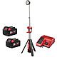 Milwaukee M18 SAL2-502B 18V LED Tripod Tower Work Light with 2x 5.0Ah Batteries | 4933492902