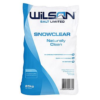 Pure Rock Salt 25Kg Bag De-icing Rock Ice Salt