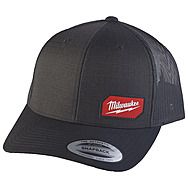 Milwaukee Black Snapback Trucker Cap | 4058546479787