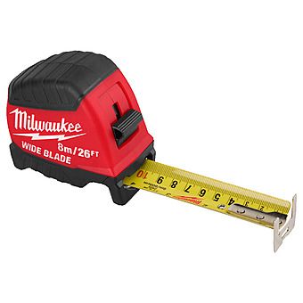 Milwaukee 8m / 26ft Wide Blade Tape Measure Gen 2 | 4932499206