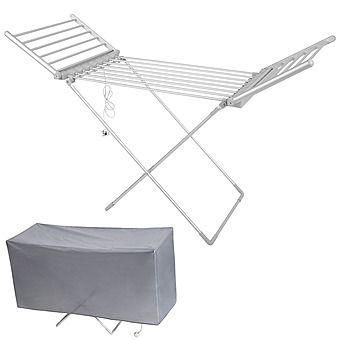 De Vielle 12m Heated Winged Clothes Airer