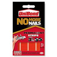 Unibond No More Nails Permanent Mounting Tape Strips