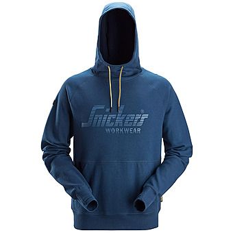 Picture of Snickers 2894 Deep Blue Logo Work Hoodie