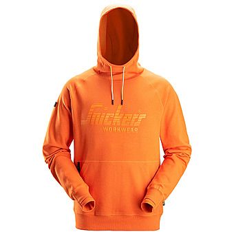 Picture of Snickers 2894 Warm Orange Logo Hoodie