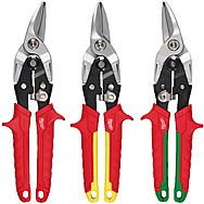 Milwaukee 3 Piece Aviation Cutting Snips | 4932499020