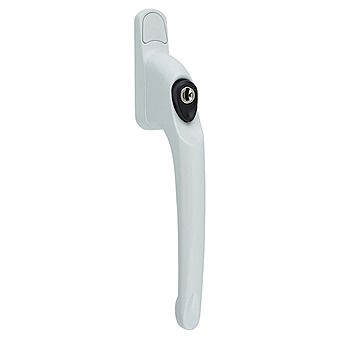 ERA uPVC Inline Window Handle With White Finish
