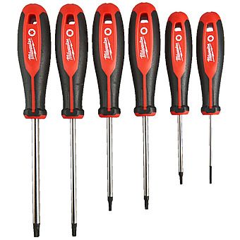 Milwaukee 6 Piece Tri-Lobe Torx Screwdriver Set | 4932471809