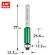 Trend C115X1/4TC 1/4" 9.5mm Bearing Guided Router Trimmer