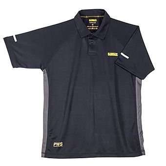 Picture of DeWalt Rutland Black & Grey Polo Shirt