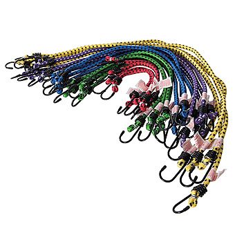 Silverline 20 Piece Bungee Cord Assortment