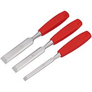 Draper Redline 3 Piece Wood Chisel Set
