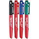 Milwaukee Inkzall Coloured Markers Pack of 4 | 48223106