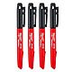 Milwaukee Inkzall Pack of 4 Black Markers | 4932480551