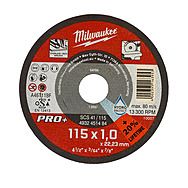 Milwaukee 115mm Metal/Inox 1mm Thin Cutting Disc
