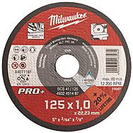 Milwaukee 125mm Metal/Inox Cutting Disc