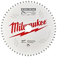 Milwaukee 235mm x 30mm 60T Circular Saw Blade