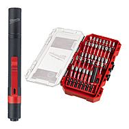 Milwaukee Shockwave 39 Piece Impact Duty Screwdriver Bit Set with IPL LED Pen Light