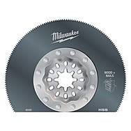 Milwaukee Starlock Wood & Metal 85mm Segmented Flush Cut Multi-Tool Blade (Semi-Circle)