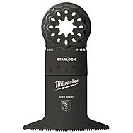 Milwaukee Starlock 65mm Wide Wood Plunge Multi-Tool Blade