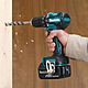 Makita DLX2414SJ 18V LXT Combi Drill &amp; Impact Driver Twinpack with 2 x 3.0Ah Batteries and MakPac Case