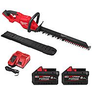 Milwaukee M18 FHET60G2-802 18V FUEL 60cm Hedge Trimmer with 2 x 8.0Ah Forge Batteries