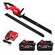 Milwaukee M18 FHET75G2-802 18V FUEL 75cm Hedge Trimmer with 2 x 8.0Ah Forge Batteries