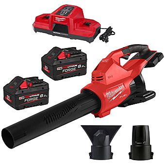 Milwaukee M18 F2BL-802 18V FUEL Dual Battery Blower with 2x 8.0Ah Batteries | 4933499230