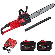 Milwaukee M18 FCHS-122 18V FUEL 40cm Chainsaw with 2 x 12.0Ah Forge Batteries