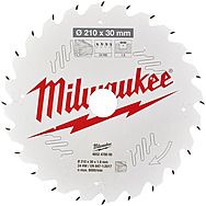 Milwaukee 210mm x 30mm x 24T Circular Table Saw Blade