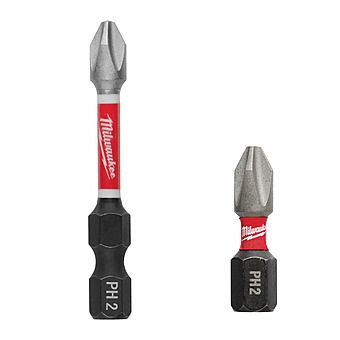 Picture of Milwaukee PH2 Impact Rated Shockwave Screwdriver Bits