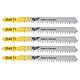 Milwaukee T111C Jigsaw Blades for Wood 75mm x 3mm Pack of 5