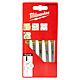 Milwaukee T101D Clean &amp; Splinter Free Jigsaw Blades for Wood and PVC 75mm x 4mm Pack of 5