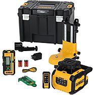 DeWalt DCLE15221G Green Rotary Laser with 40hr USB Battery