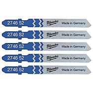 Milwaukee T118G Jigsaw Blades For Metal 55mm x 0.7mm Pack of 5