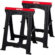 Dekton Folding Saw Horse 2 Pack