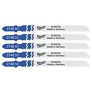 Milwaukee T101A sp. Special Application Jigsaw Blades For Metal 75mm x 2.5mm Pack of 5