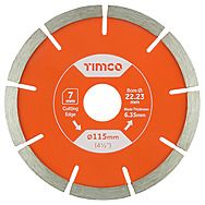 Timco 115mm Mortar Raking Diamond Angle Grinder Blade