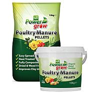 Power Grow Poultry Manure Pellets
