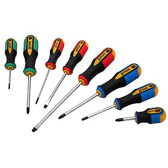 XTrade 8 Piece Essential Screwdriver Set