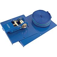 Draper Laminate Floor Clamp Tie Down Ratchet Strap 5m