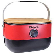 Sahara Mini BBQ Portable Gas Barbeque - Red