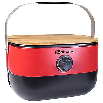 Sahara Mini BBQ Portable Gas Barbeque - Red