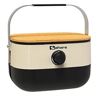 Sahara Mini BBQ Portable Gas Barbeque - Cream