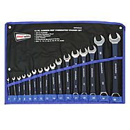 Streetwize 16 Piece Cushion Gip Combination Spanner Set