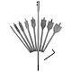 Dekton 10 Piece Flat Wood Drill Bit Set