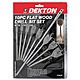 Dekton 10 Piece Flat Wood Drill Bit Set
